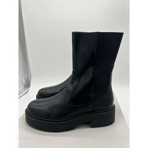 Geox Spherica Women’s Chelsea Boots Size 10 Black Excellent Condition